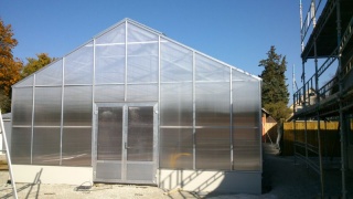 V�xthus i polykarbonat 8x25 m